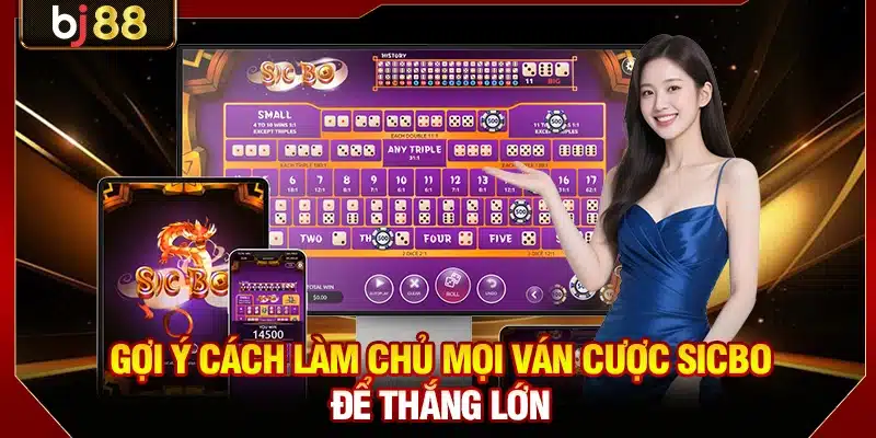 Sicbo BJ88 - Game Cược Đa Dạng Với Thưởng Siêu Hấp Dẫn 4 Gợi ý cách làm chủ mọi ván cược Sicbo để thắng lớn