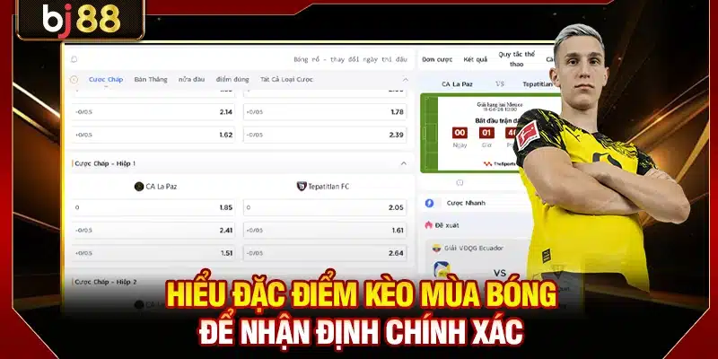 Tỷ lệ Bóng Đá World Cup 2026 - Căn Cứ Soi kèo Hiệu Quả 4 Hiểu đặc điểm kèo mùa bóng để nhận định chính xác