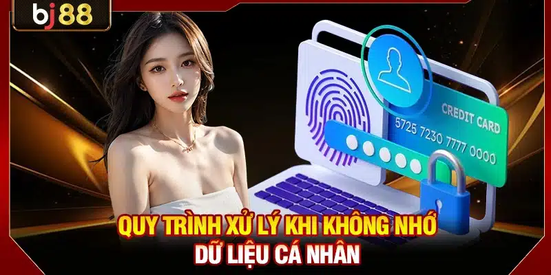 Đăng Nhập BJ88 - Bước Đầu Tiên Cho Trải Nghiệm Chất Lượng 4 Quy trình xử lý khi không nhớ dữ liệu cá nhân