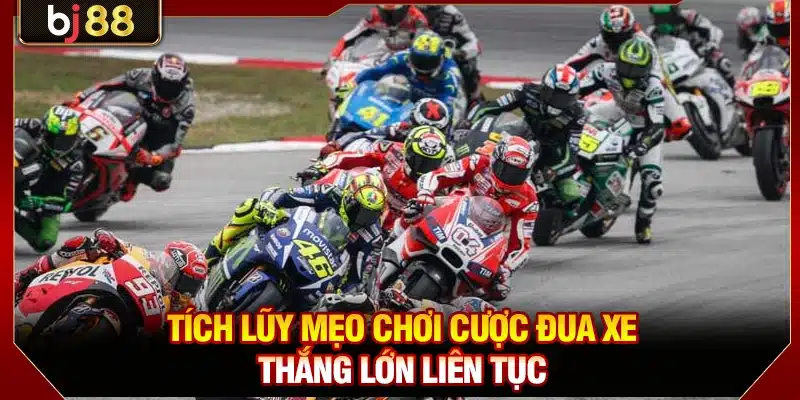 Cá Cược Đua Xe BJ88 - Tổng Hợp 4 Loại Kèo Phổ Biến Nhất 4 Tích lũy mẹo chơi cược đua xe thắng lớn liên tục